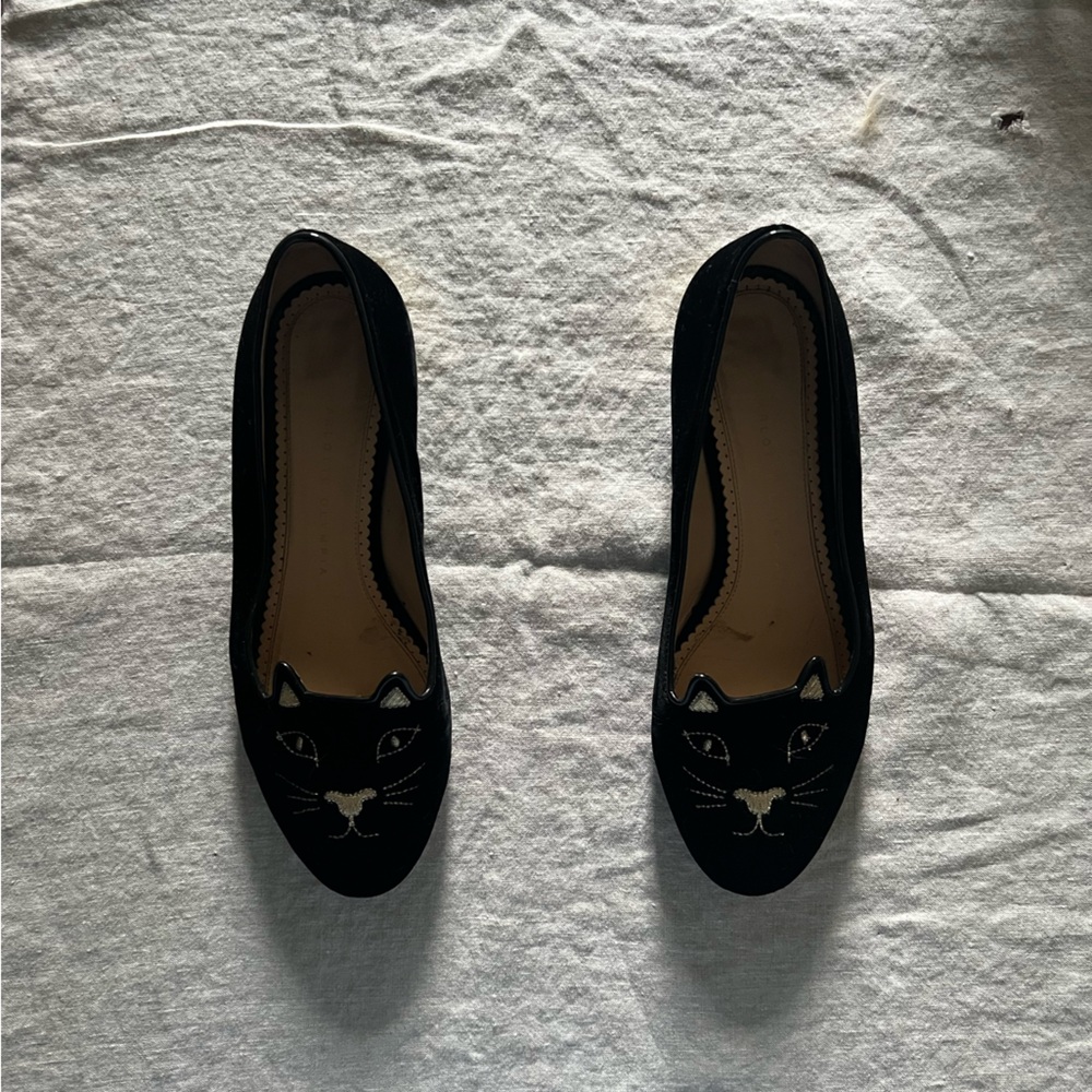 Charlotte Olympia Kitty Flats